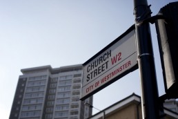 City of Westminster Church Street sign (© Voist Ltd)